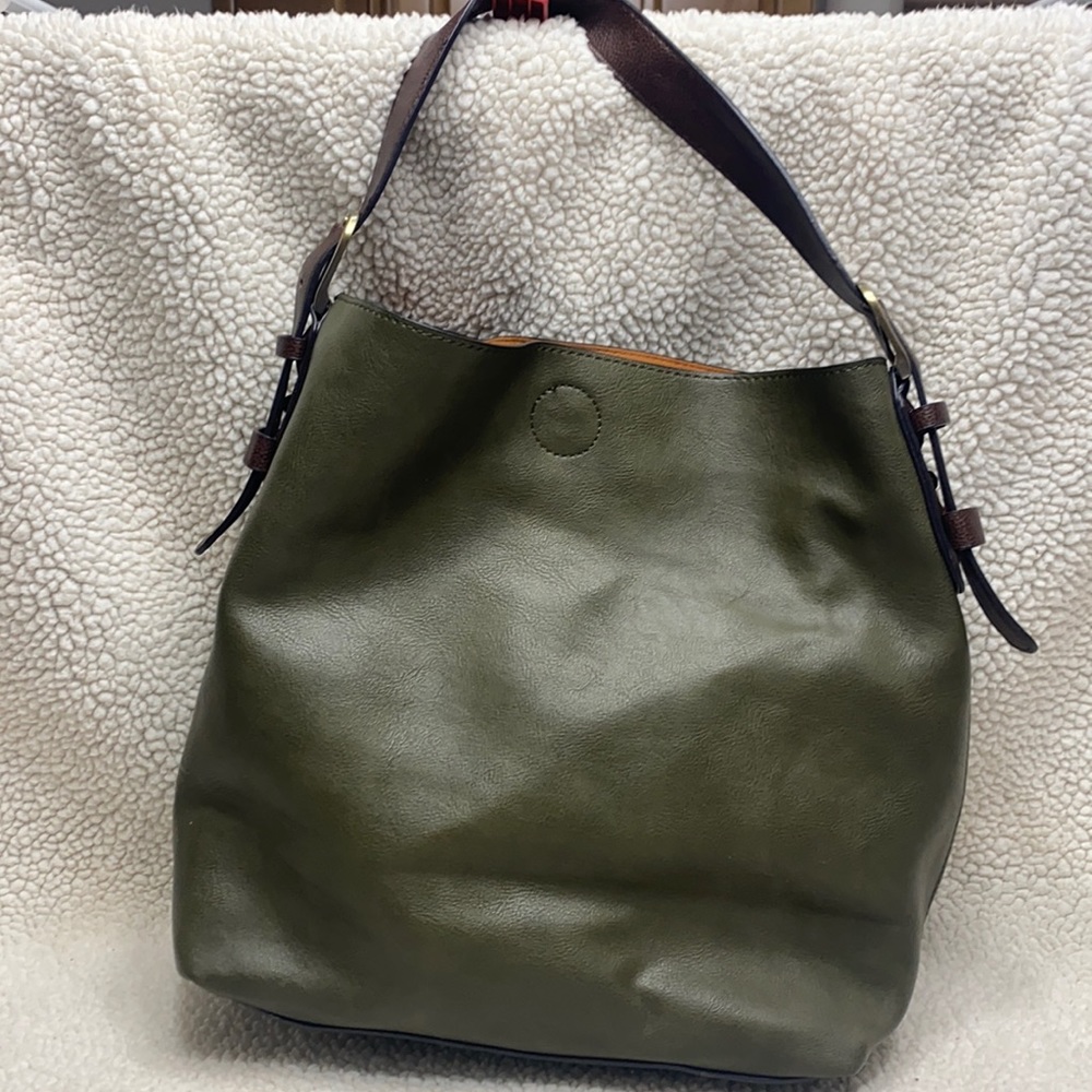 Womens leather shoulder bag